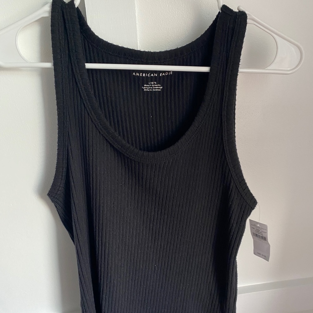 AE black ripped tank too